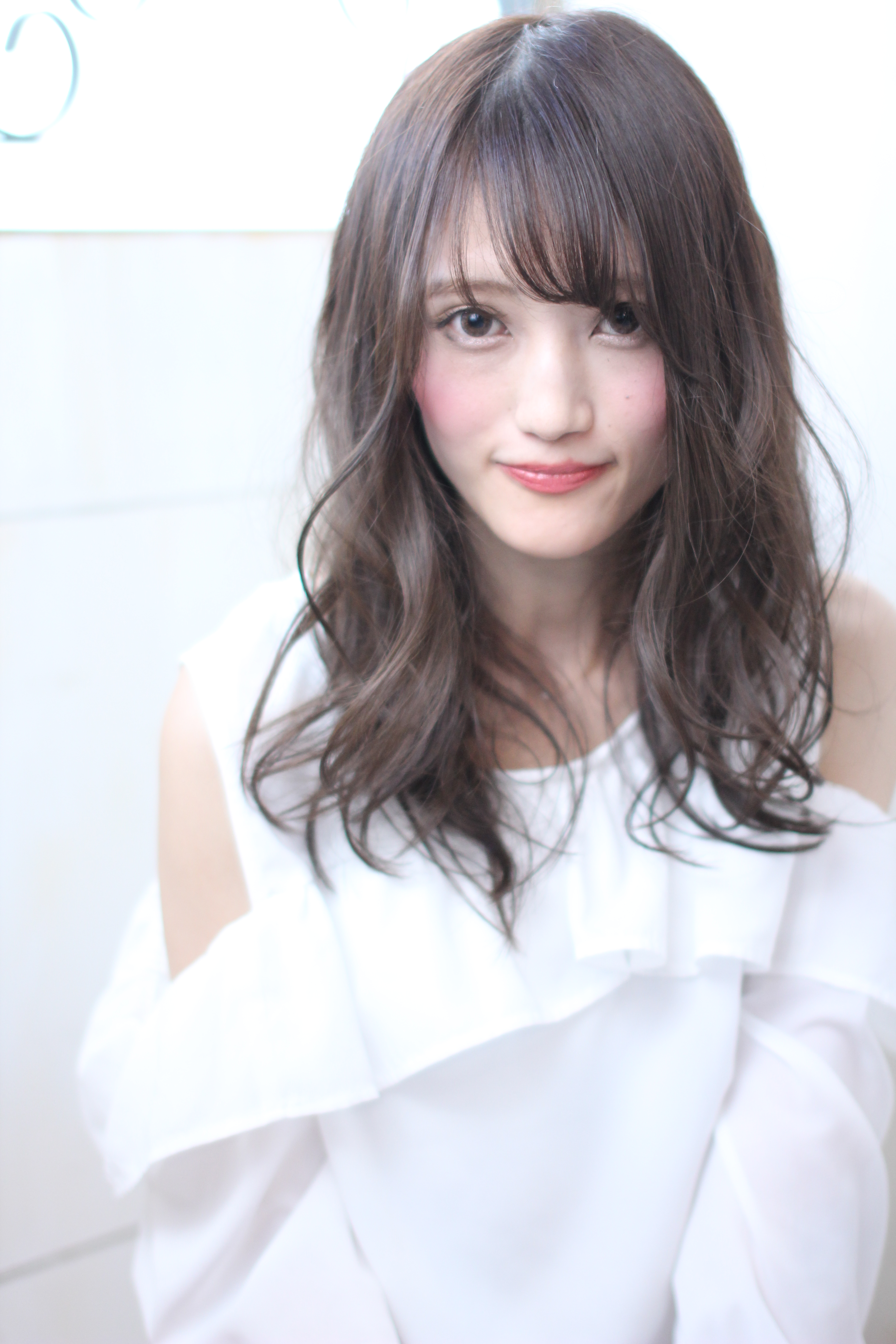 エレガンス大人小顔デジタルパーマひし形グレージュ 原宿 美容室 口コミで人気の美容院ガランテ 髪質改善 ミネコラ 縮毛矯正 酸熱トリートメント ピコトリートメント