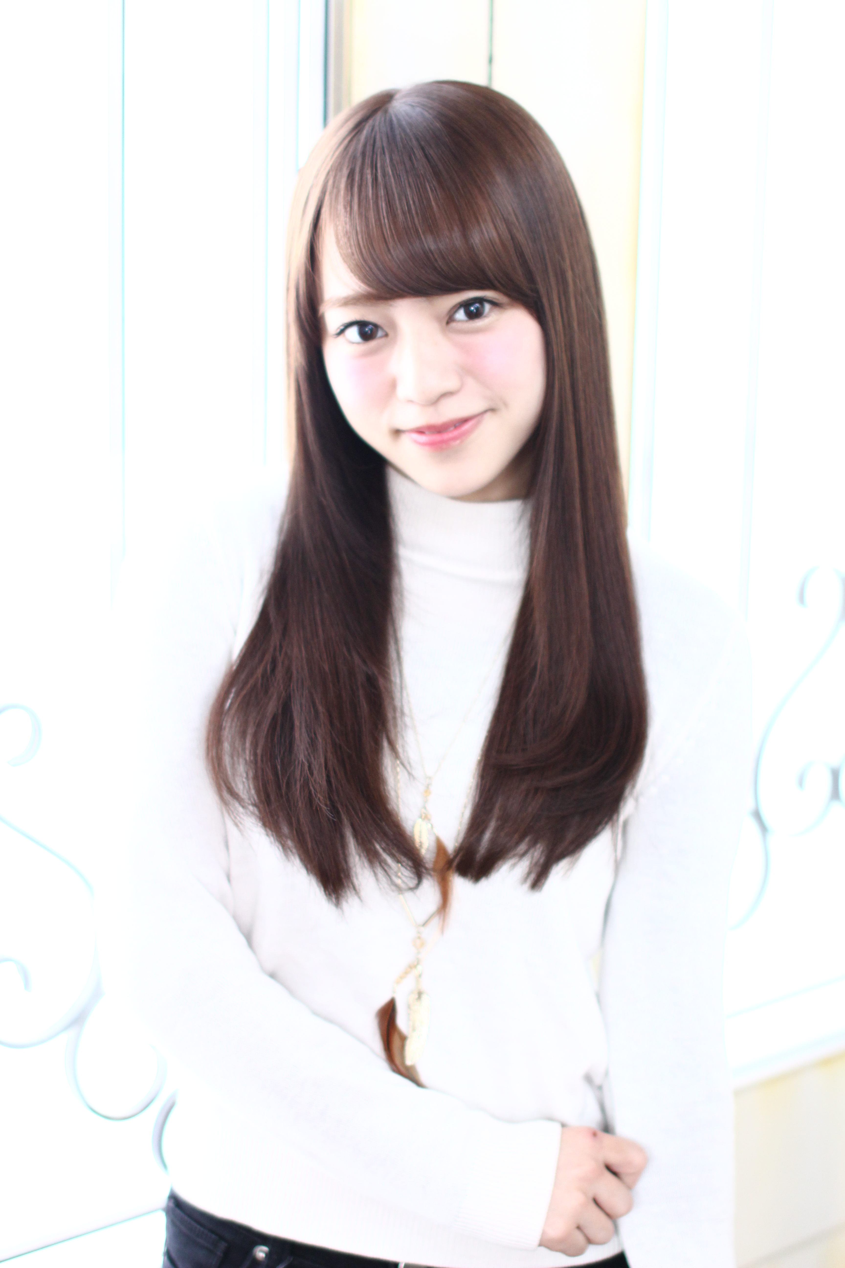 極艶ピコストレート×モテ前髪