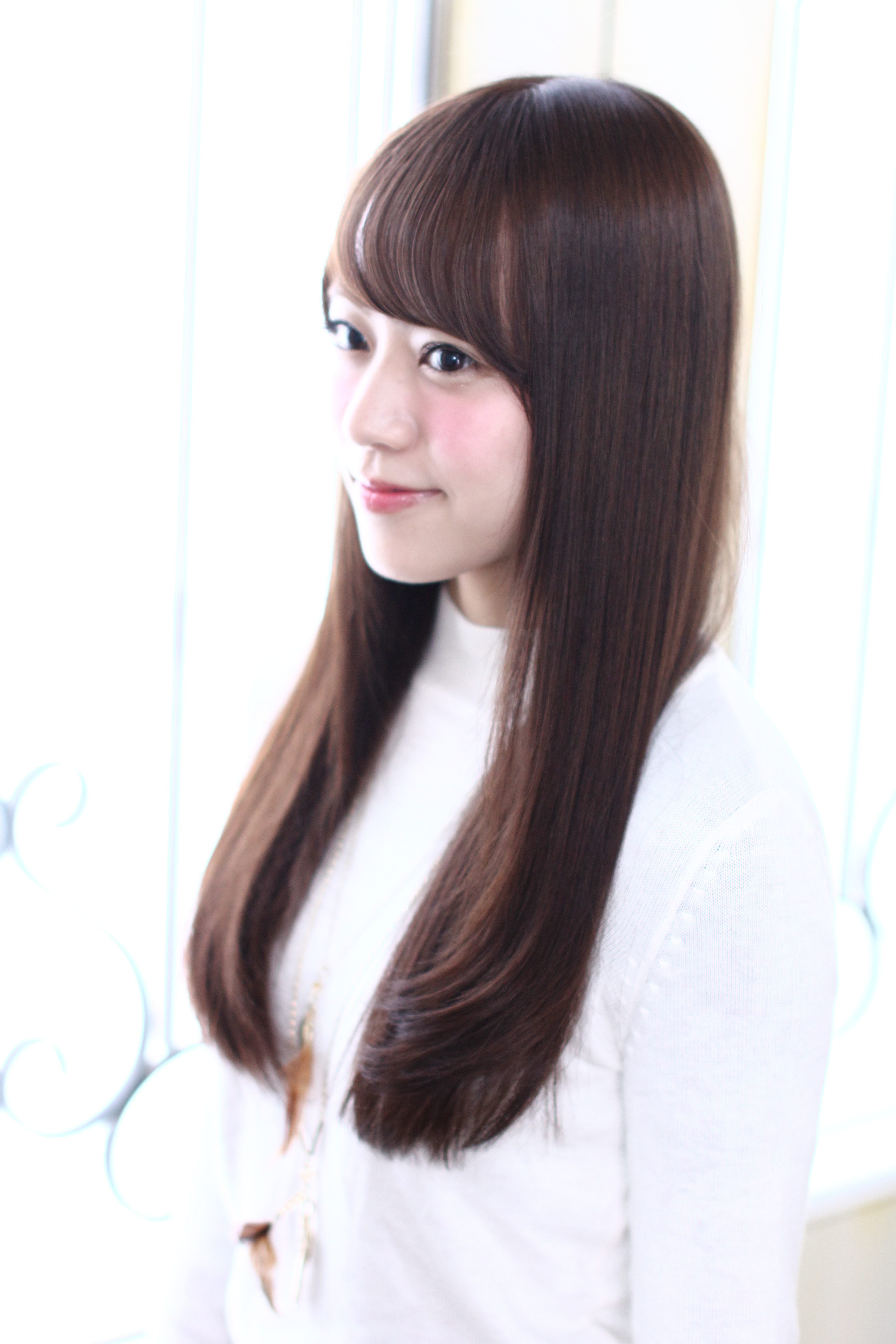 極艶ピコストレート×モテ前髪