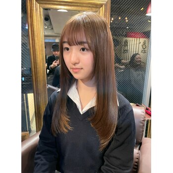 初めてのカラーも安心! 髪質改善カラー